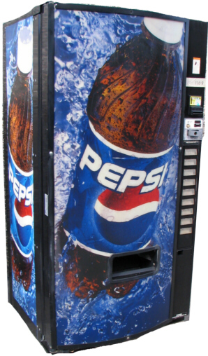 Drink, Soda Pop, & Beverage Vending Machines